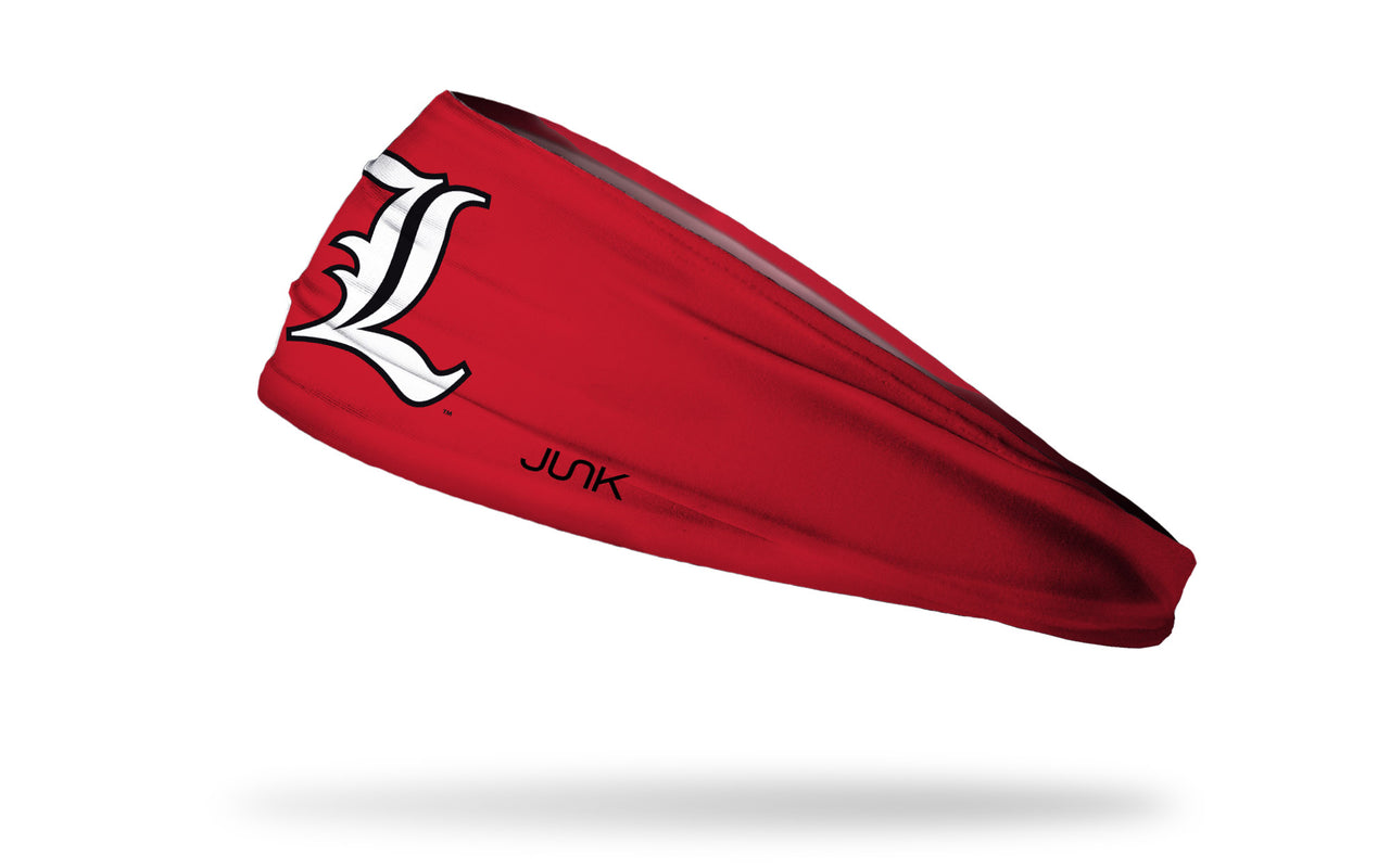 University of Louisville: Baseball Red Headband - View 1