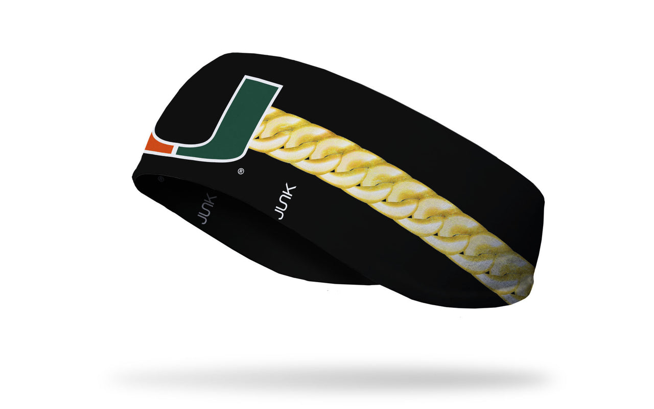 University of Miami: Turnover Chain Ear Warmer - View 1