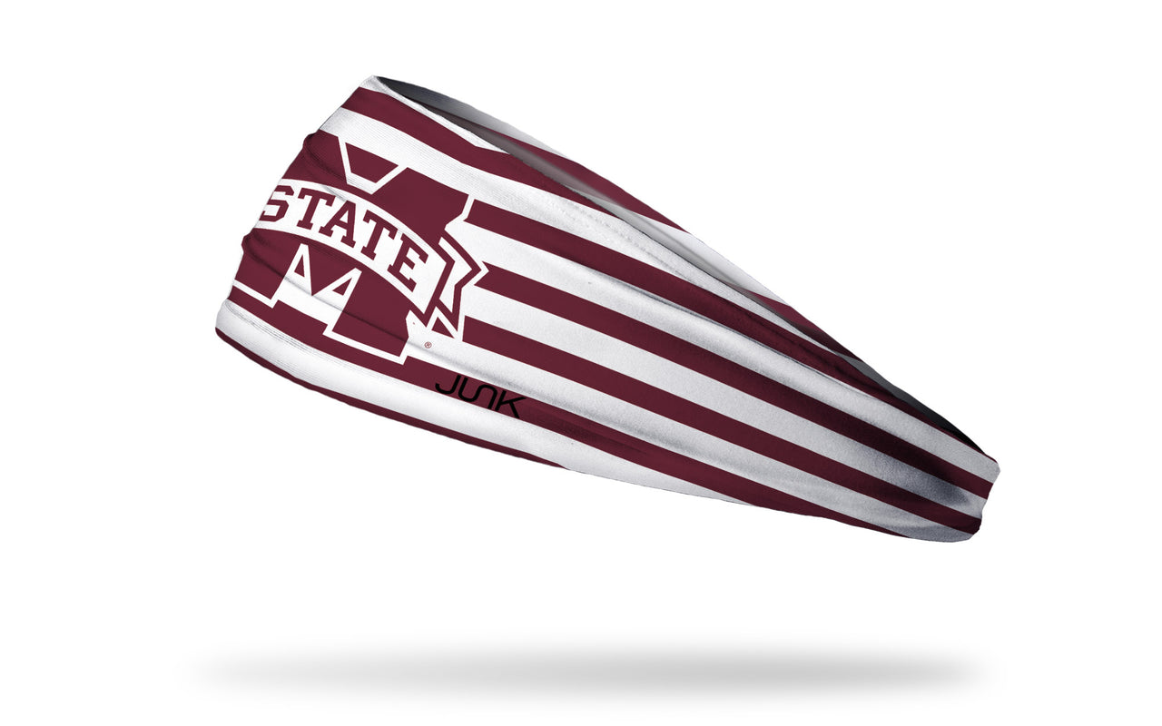 Mississippi State University: Stripes Headband - View 1