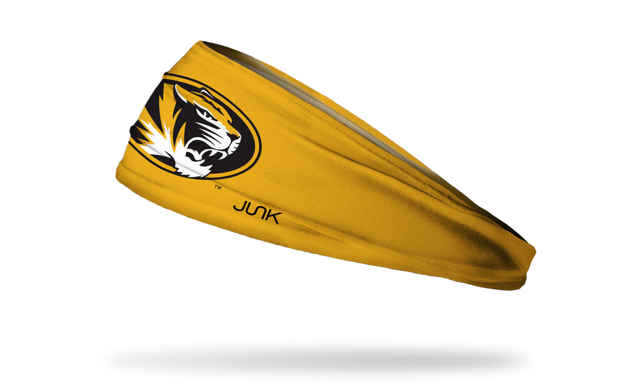 University of Missouri: Logo Gold Headband - View 1