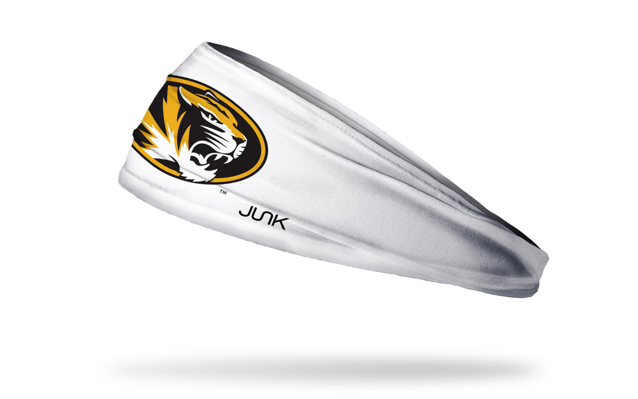 University of Missouri: Logo White Headband - View 1