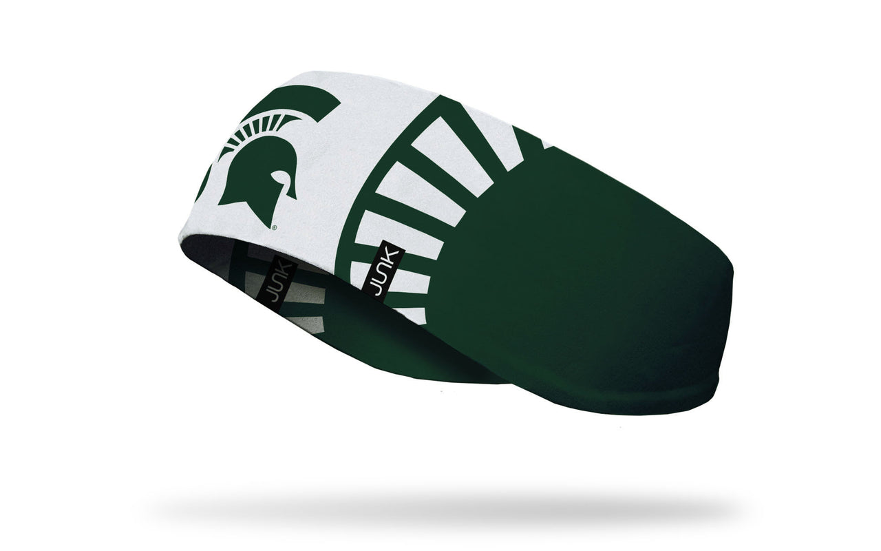 Michigan State University: Alt Spartan Green Ear Warmer - View 1