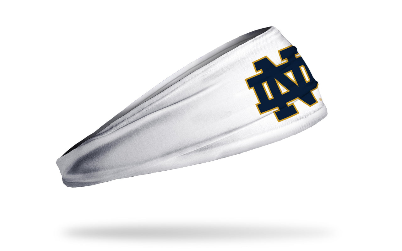 University of Notre Dame: Logo White Big Bang Lite Headband - View 2