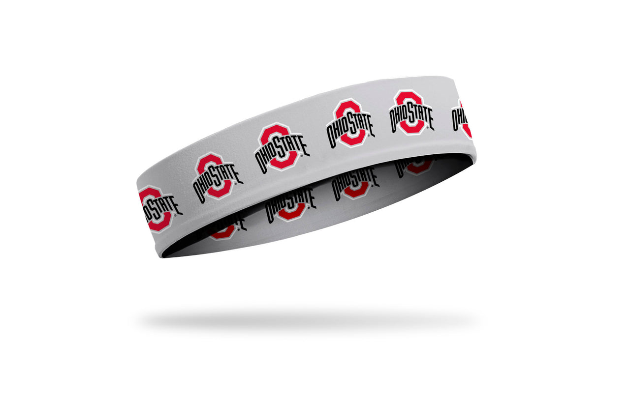 Ohio State: Logo Grey Headband - View 2