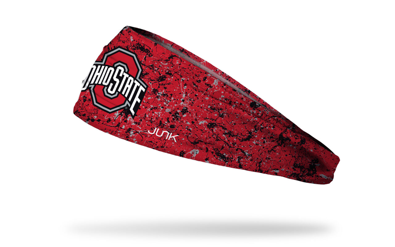 Ohio State: Splatter Scarlet Headband - View 1