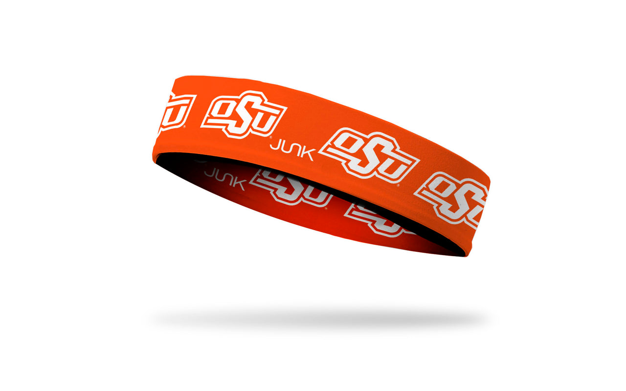 Oklahoma State University: Logo Orange Headband - View 1