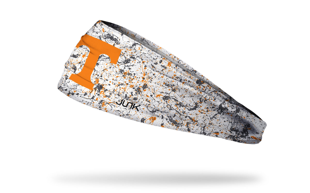 University of Tennessee: Splatter White Headband - View 1