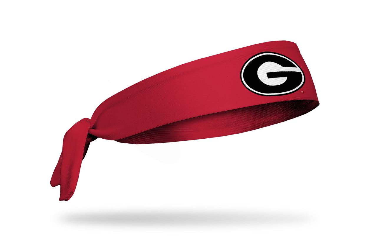 University of Georgia: Logo Red Tie Headband - View 2