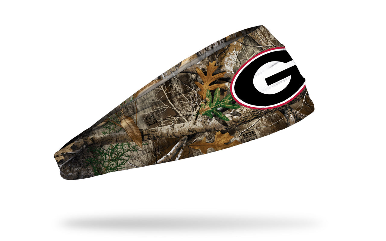 University of Georgia: Realtree Edge Logo Big Bang Lite Headband - View 2