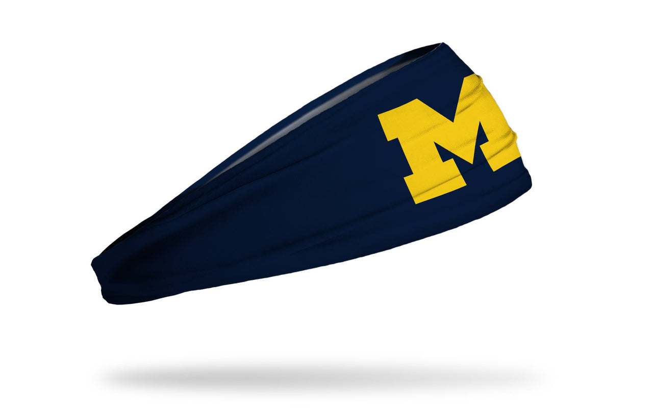 University of Michigan: Logo Blue Headband - View 2