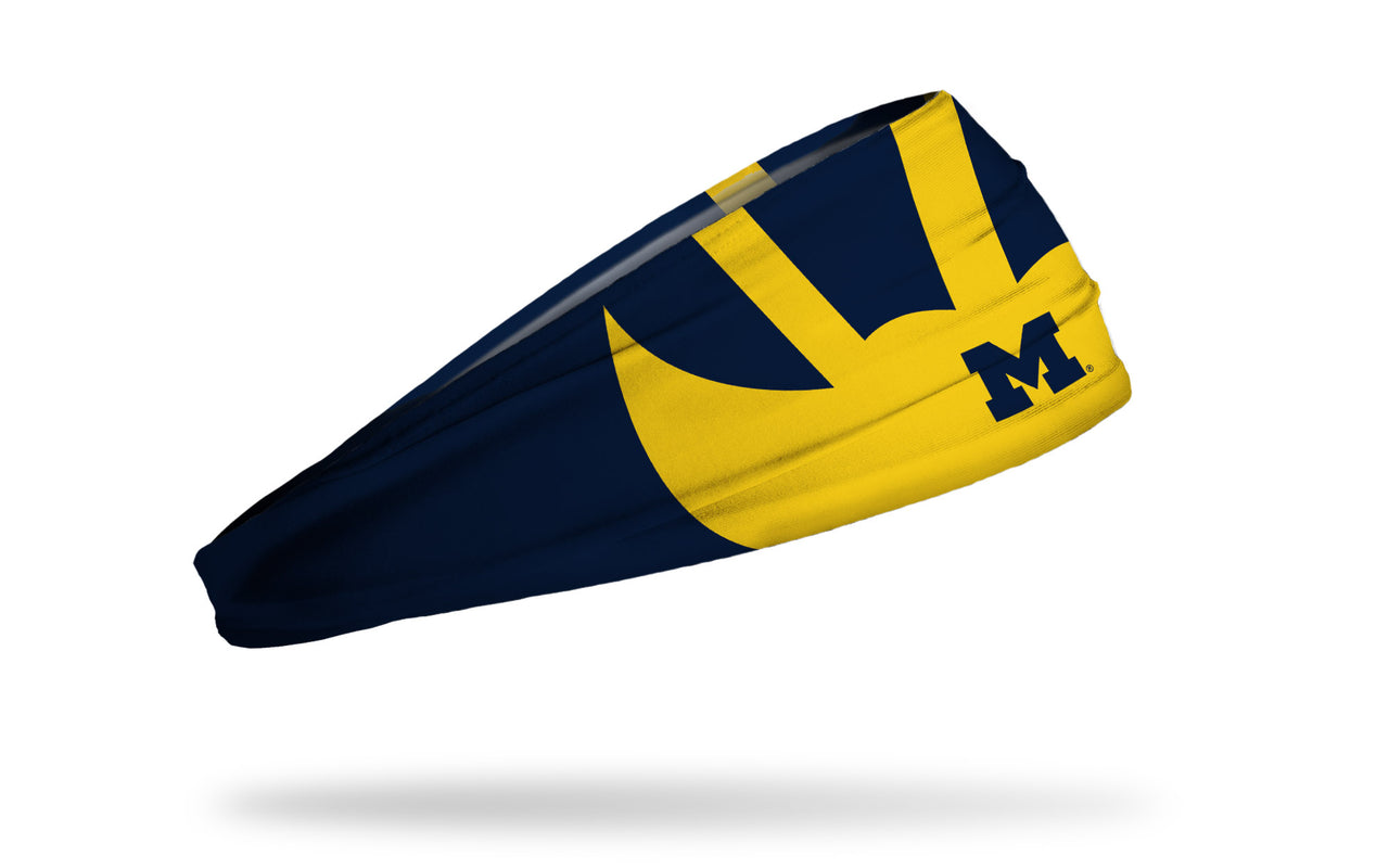 University of Michigan: Winged Helmet Headband - View 2