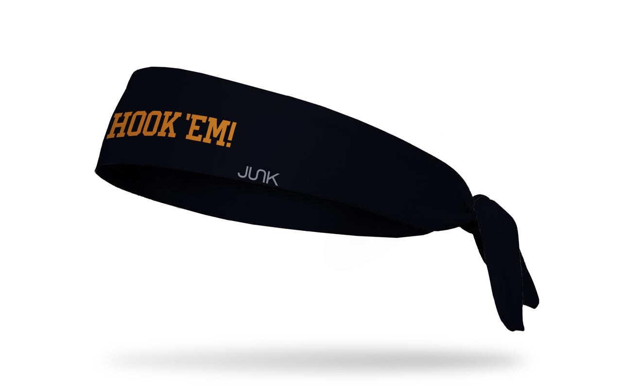 University of Texas: Hook 'Em Tie Headband - View 1