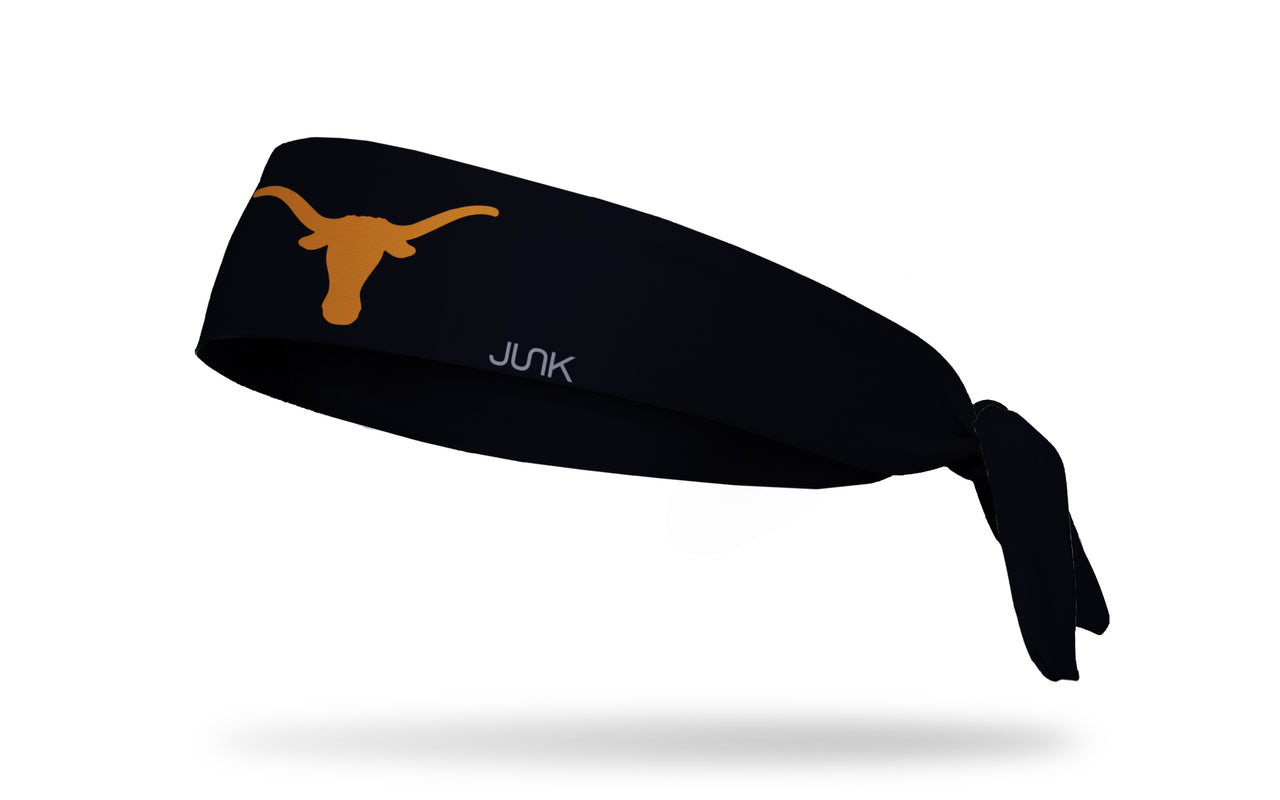 University of Texas: Logo Black Tie Headband - View 1
