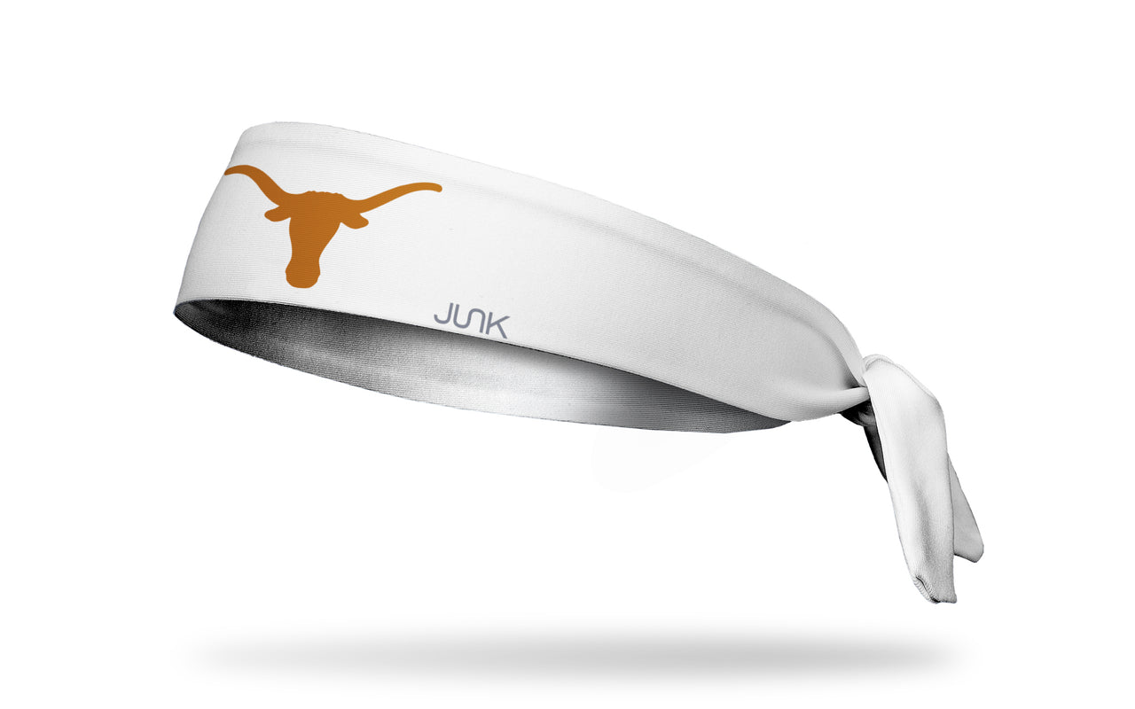 University of Texas: Logo White Flex Tie Headband - View 1