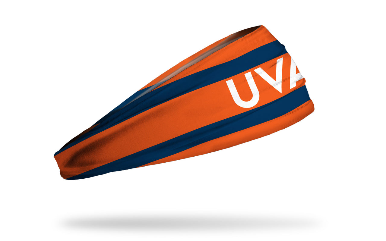 University of Virginia: UVA Stripe Orange Headband - View 2