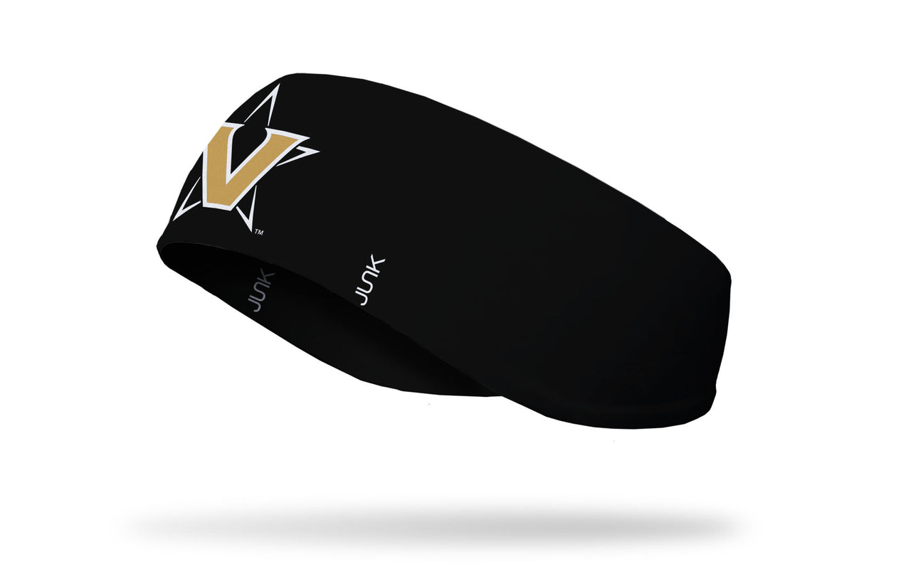 Vanderbilt University: Logo Black Ear Warmer - View 1