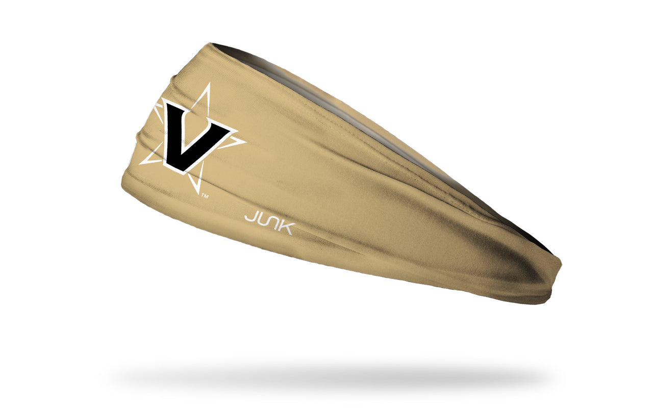 Vanderbilt University: Logo Gold Headband - View 1