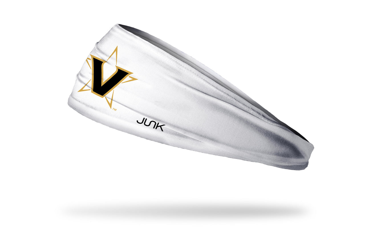 Vanderbilt University: Logo White Headband - View 1