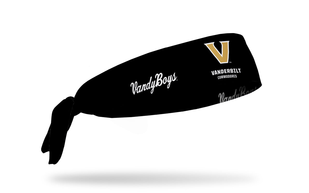 Vanderbilt University: Logo Baseball Wordmark Flex Tie Headband - View 2