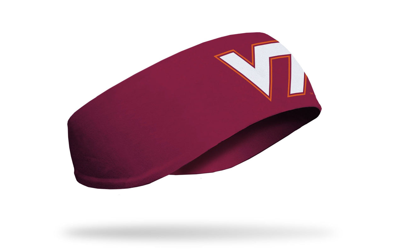 Virginia Tech: Logo Maroon Ear Warmer - View 2