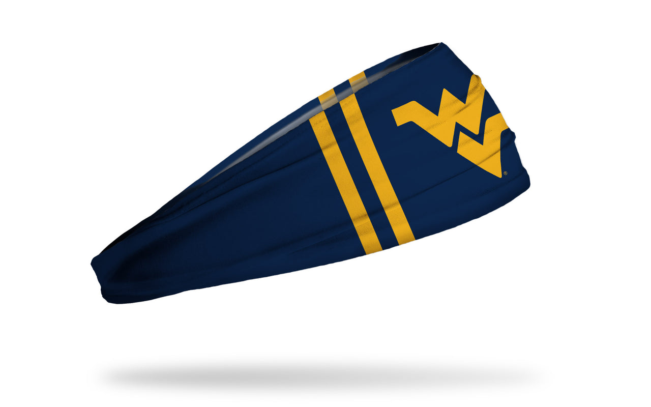West Virginia University: Varsity Stripe Headband - View 2