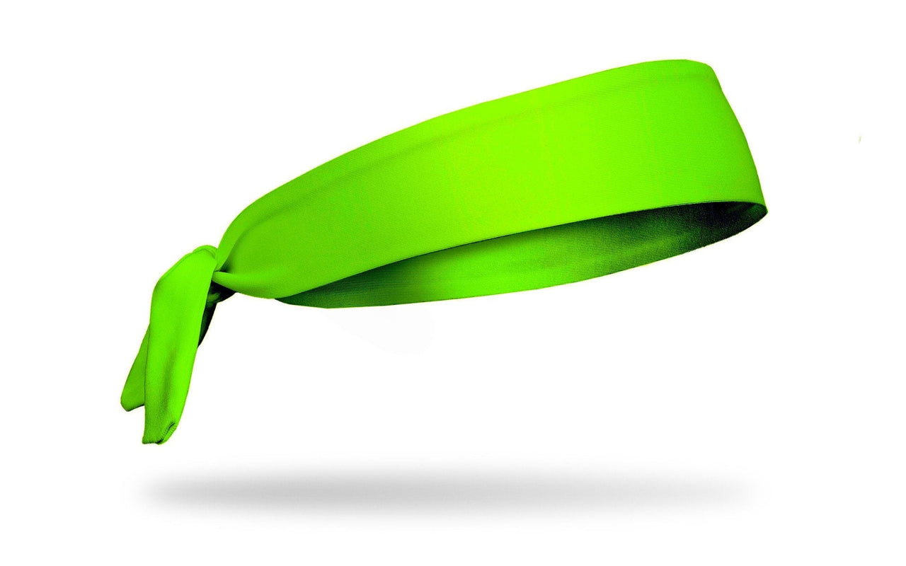 Neon Green Tie Headband - View 2