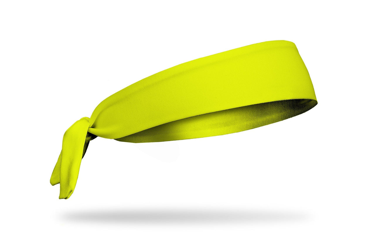 Neon Yellow Tie Headband - View 2