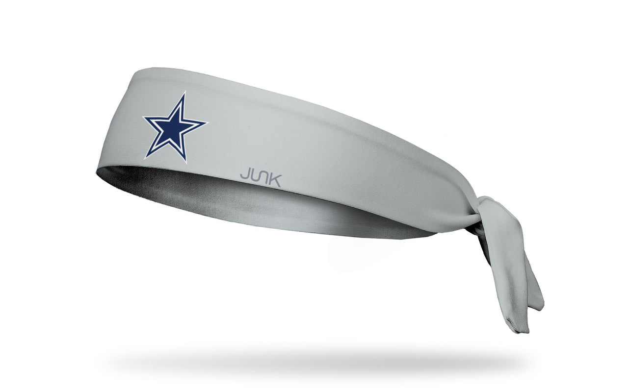 Dallas Cowboys: Logo Silver Flex Tie Headband - View 1
