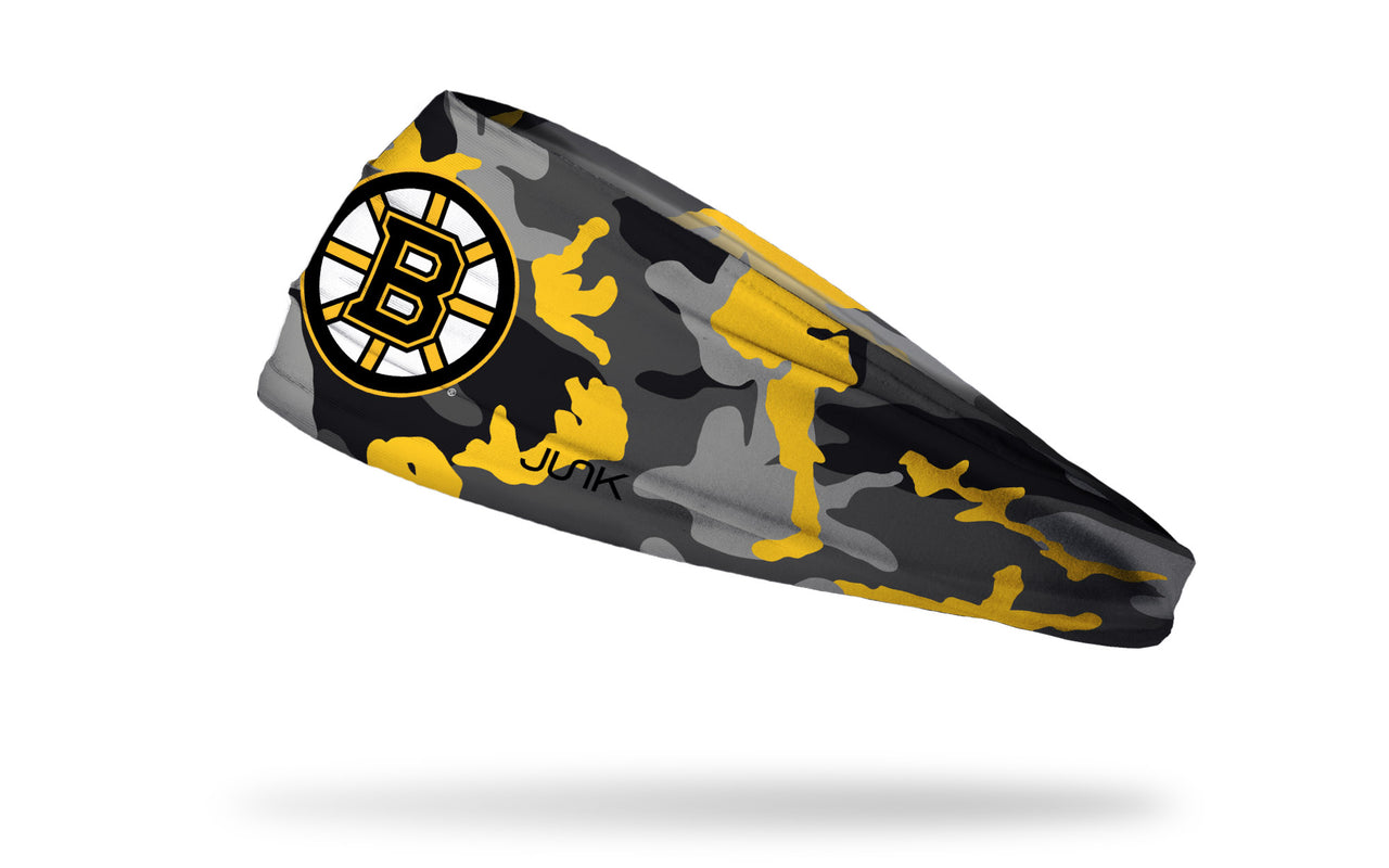 Boston Bruins: Camo Pop Headband - View 1