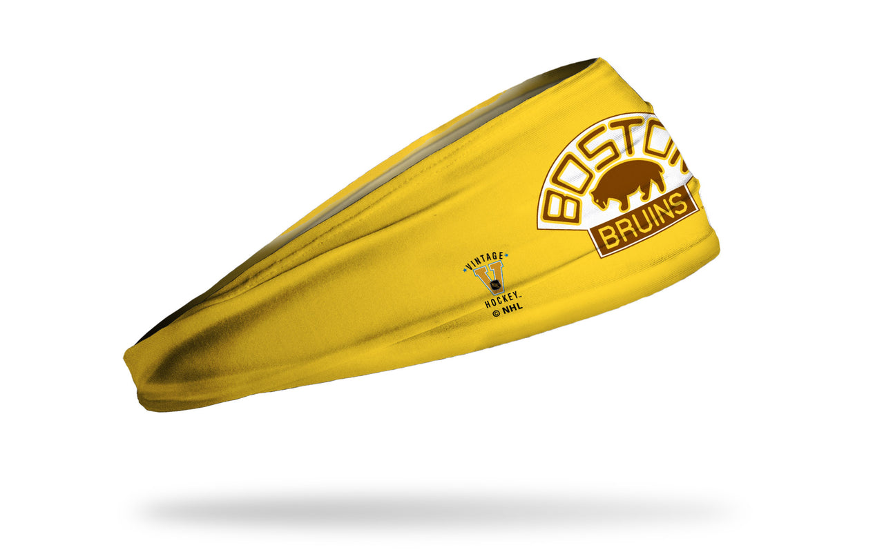 Boston Bruins: Vintage Gold Big Bang Lite Headband - View 2