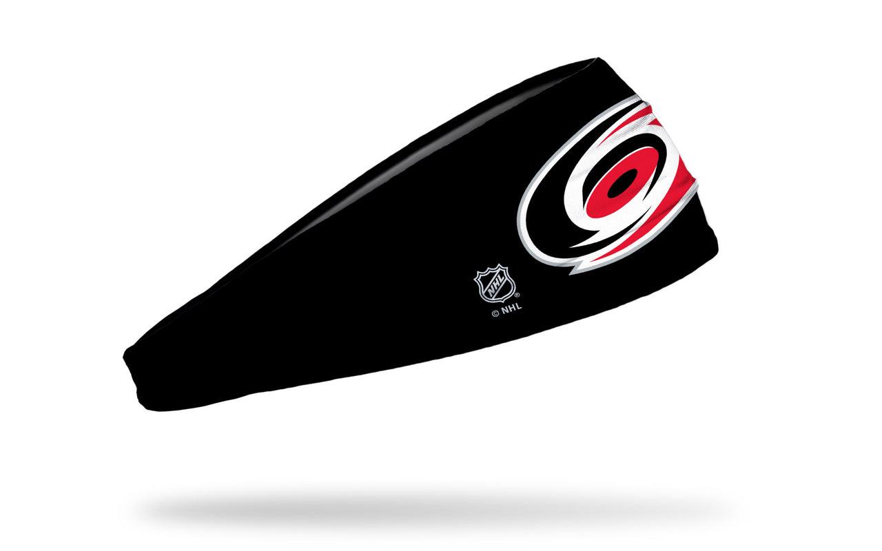 Carolina Hurricanes: Logo Black Big Bang Lite Headband - View 2