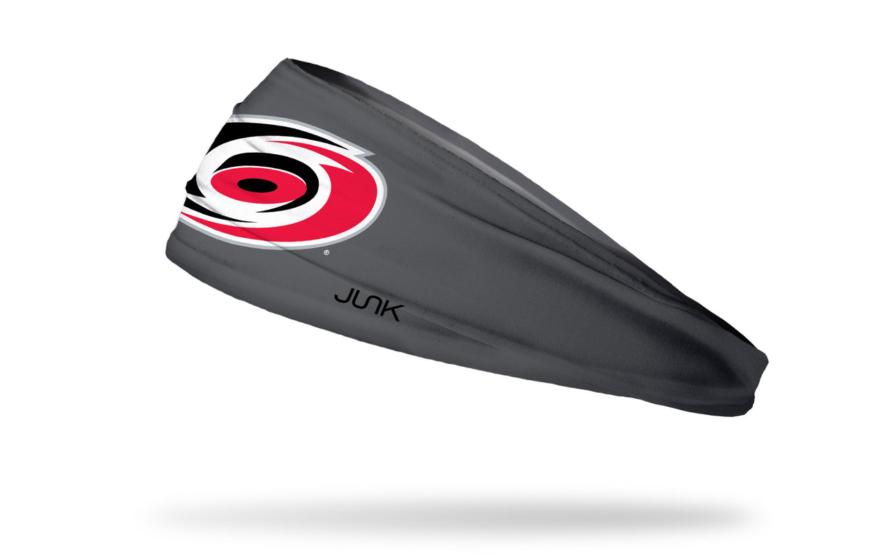 Carolina Hurricanes: Logo Gray Headband - View 1