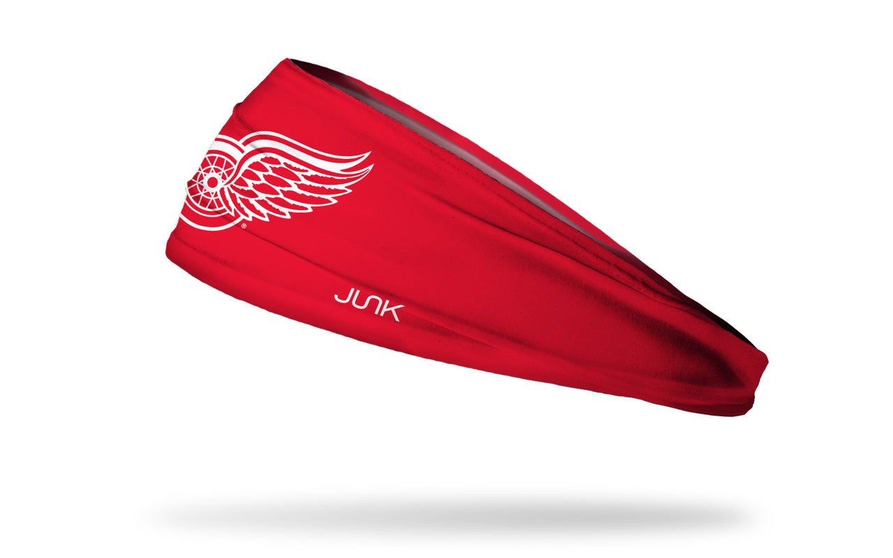 Detroit Red Wings: Logo Red Headband - View 1