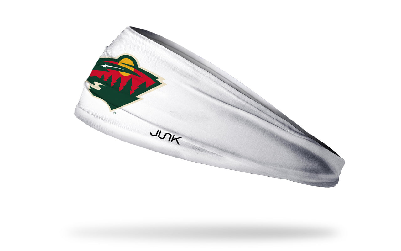 Minnesota Wild: Logo White Headband - View 1