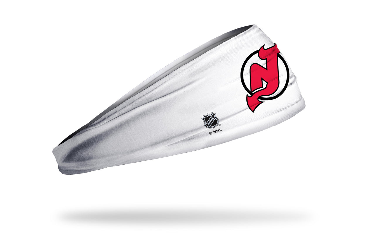 New Jersey Devils: Logo White Big Bang Lite Headband - View 2
