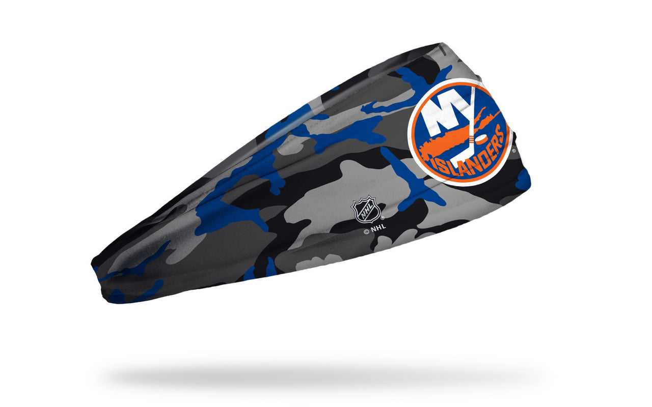 New York Islanders: Camo Pop Headband - View 2