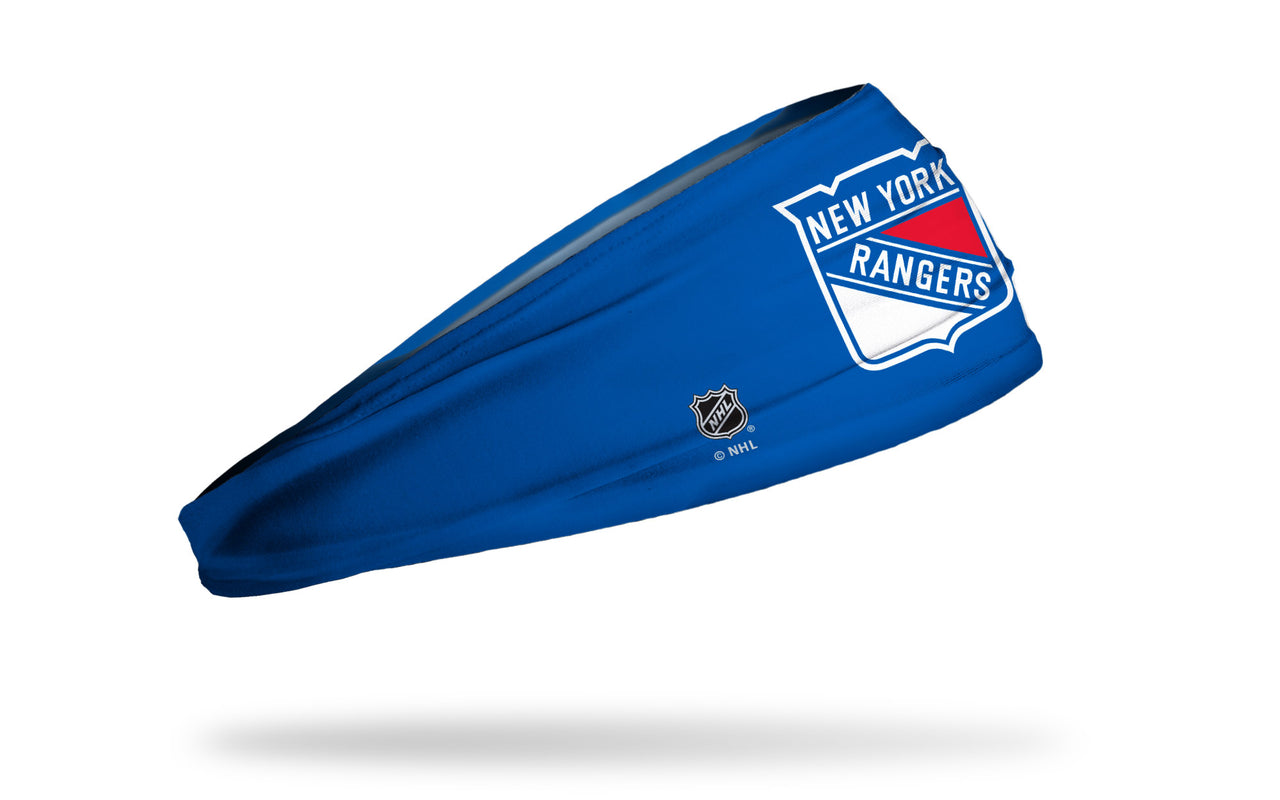 New York Rangers: Logo Blue Big Bang Lite Headband - View 2