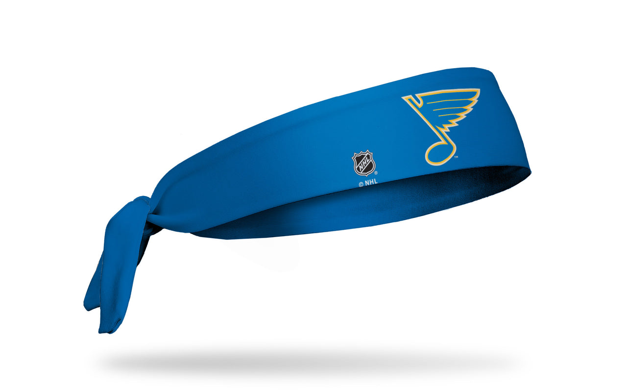 St. Louis Blues: Logo Blue Tie Headband - View 2