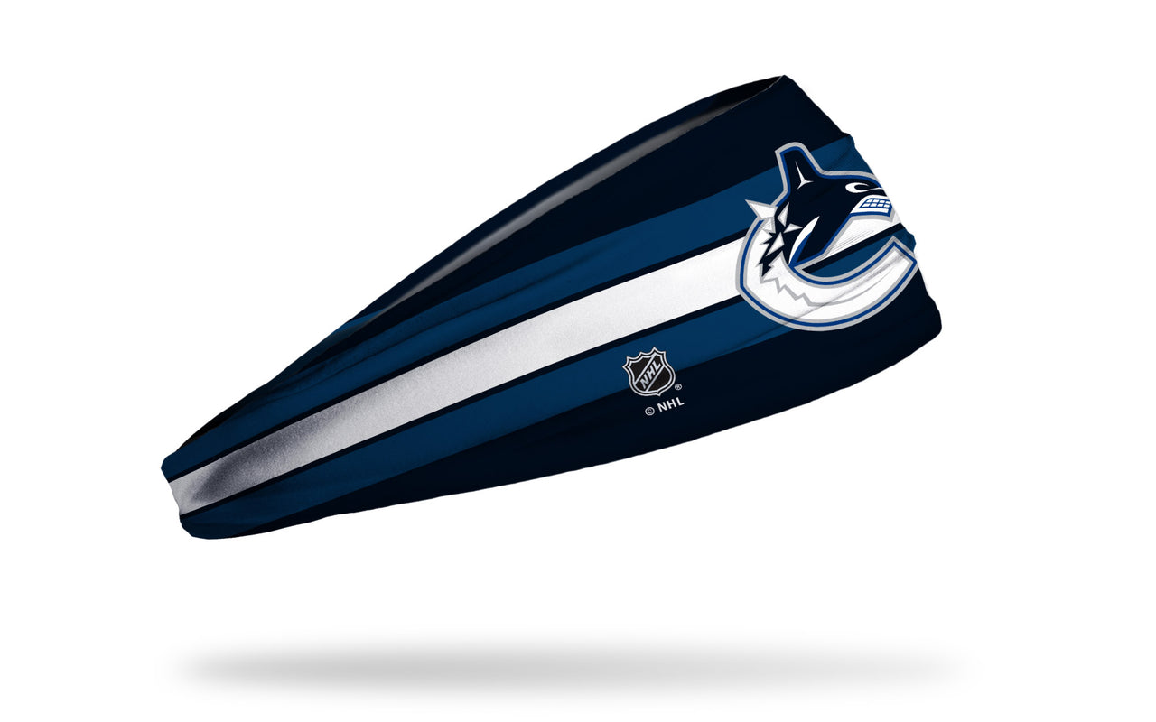 Vancouver Canucks: Stripe Headband - View 2