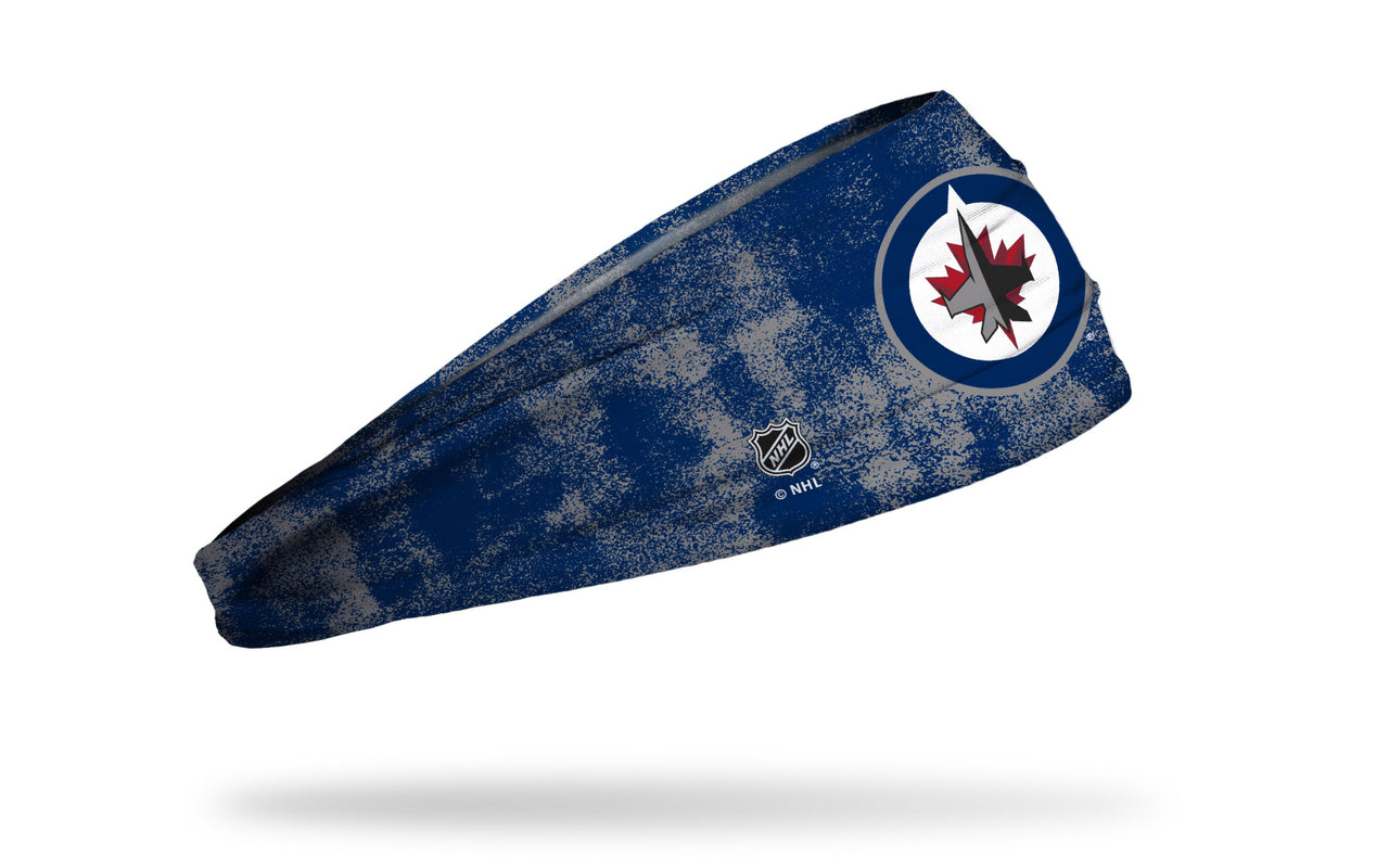 Winnipeg Jets: Grunge Headband - View 2