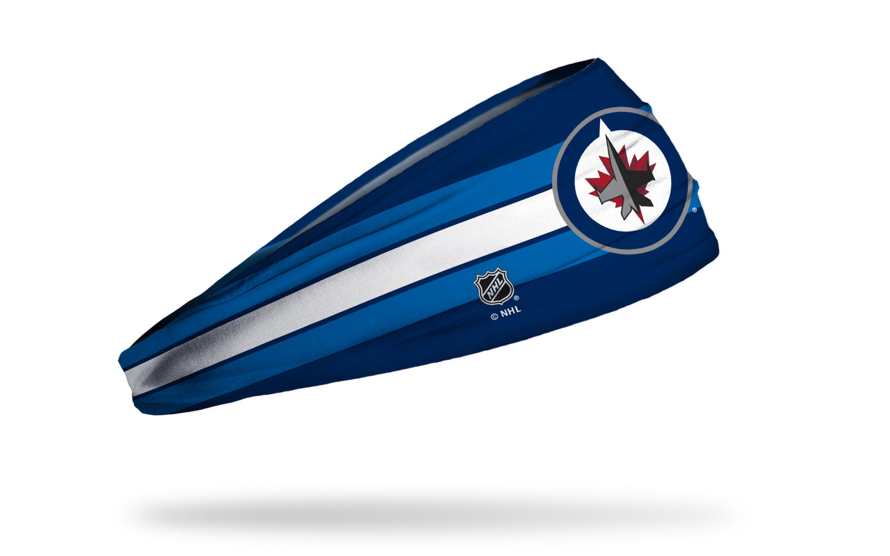 Winnipeg Jets: Stripe Big Bang Lite Headband - View 2