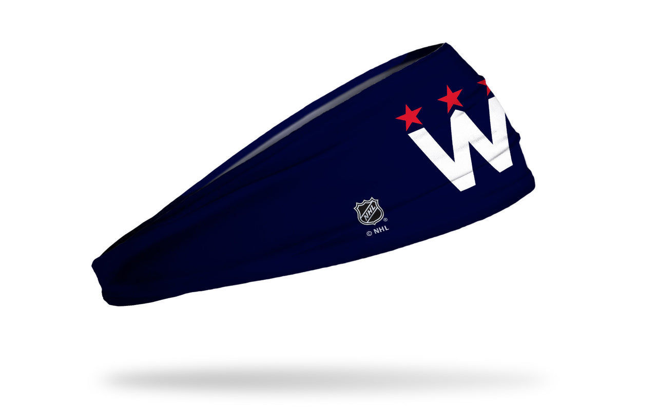 Washington Capitals: Logo Blue Headband - View 2