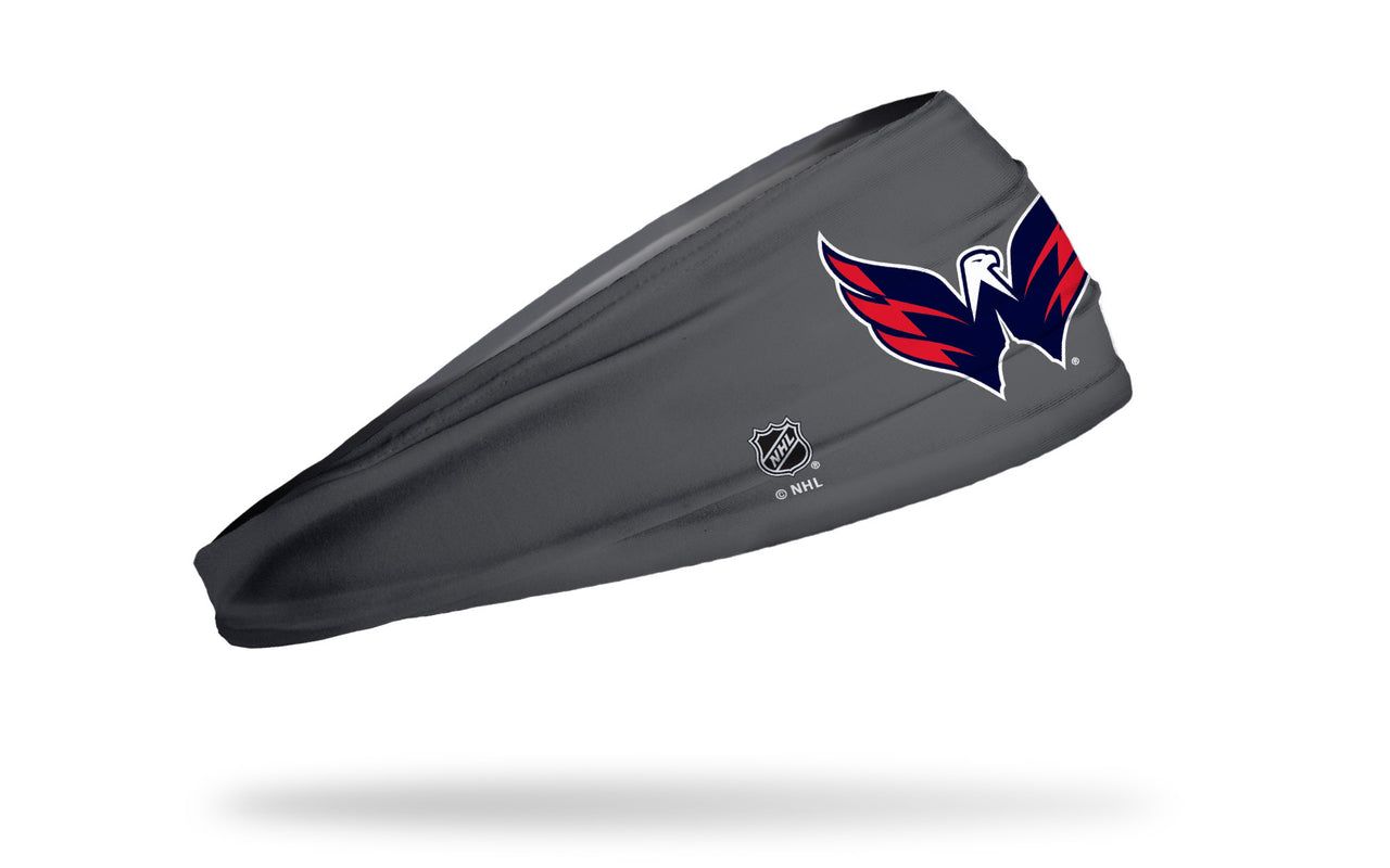 Washington Capitals: Logo Gray Headband - View 2