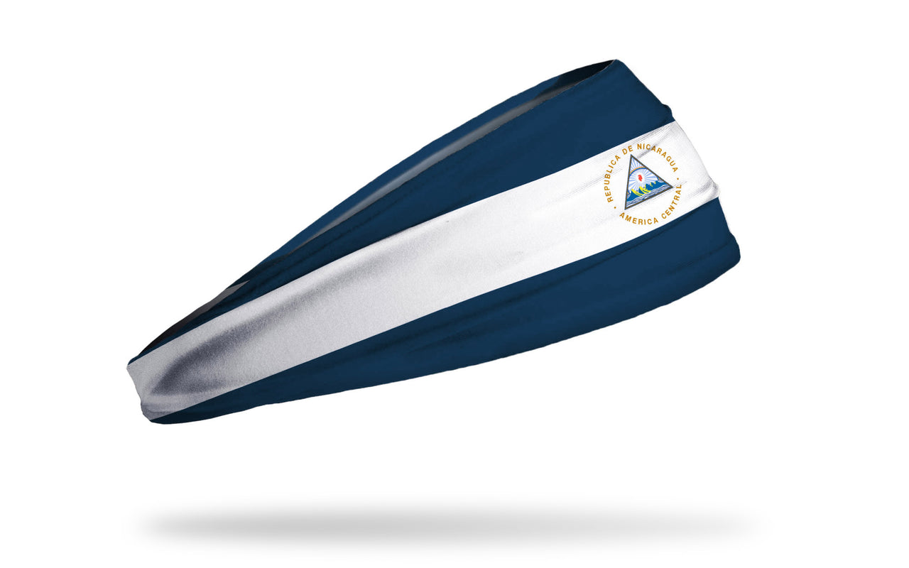 Nicaragua Flag Big Bang Lite Headband - View 2