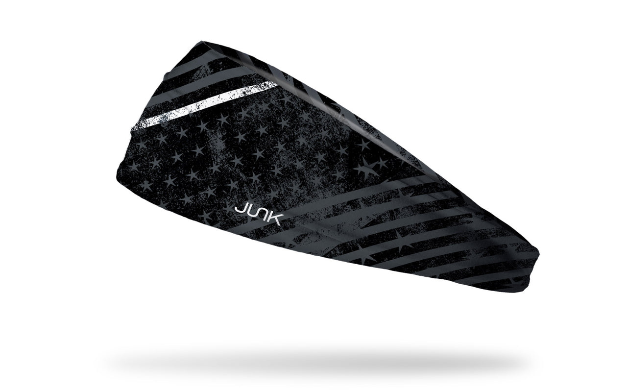 Night Watch - Thin White Line Big Bang Lite Headband - View 1