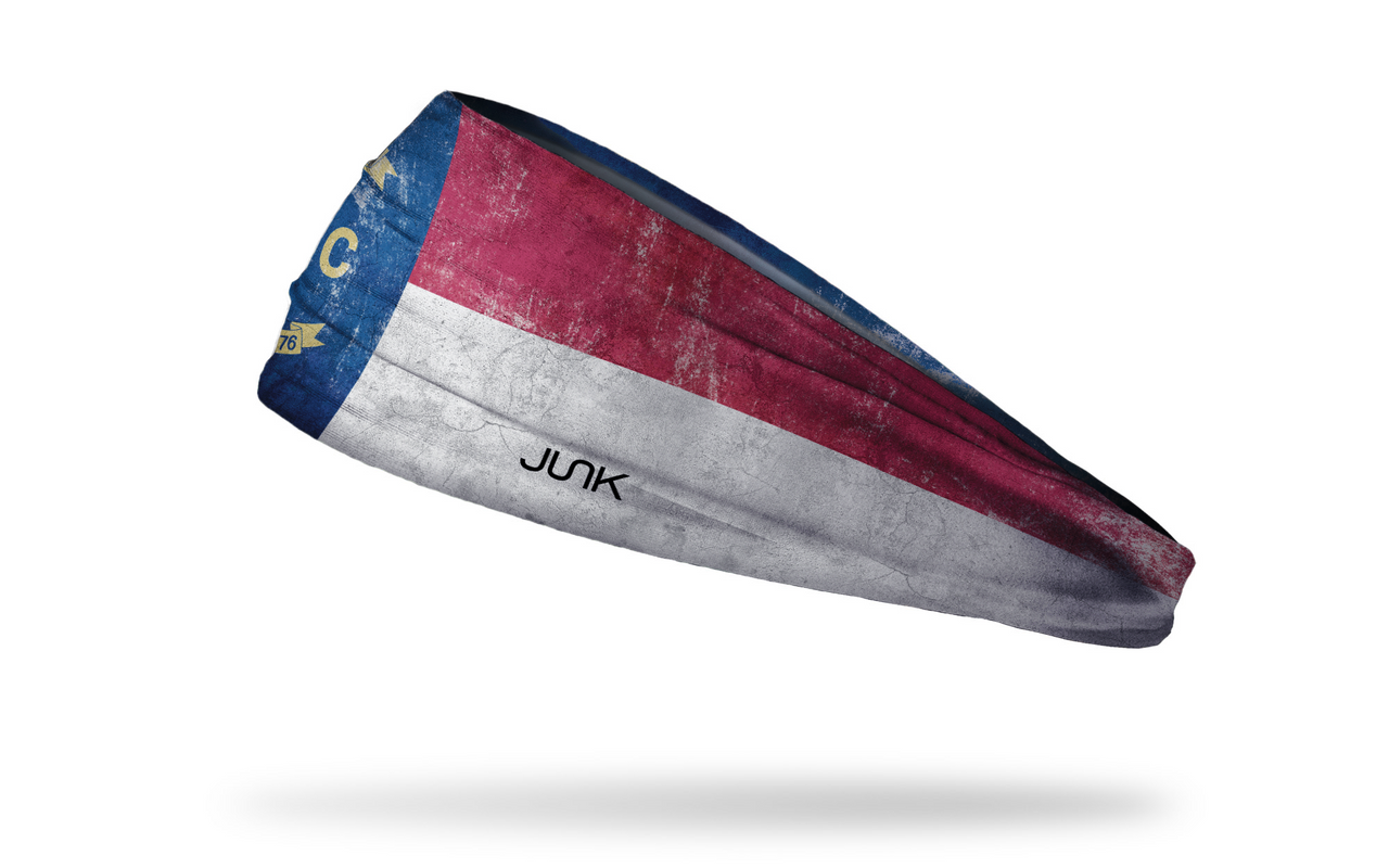 North Carolina Flag - Grunge Headband - View 2