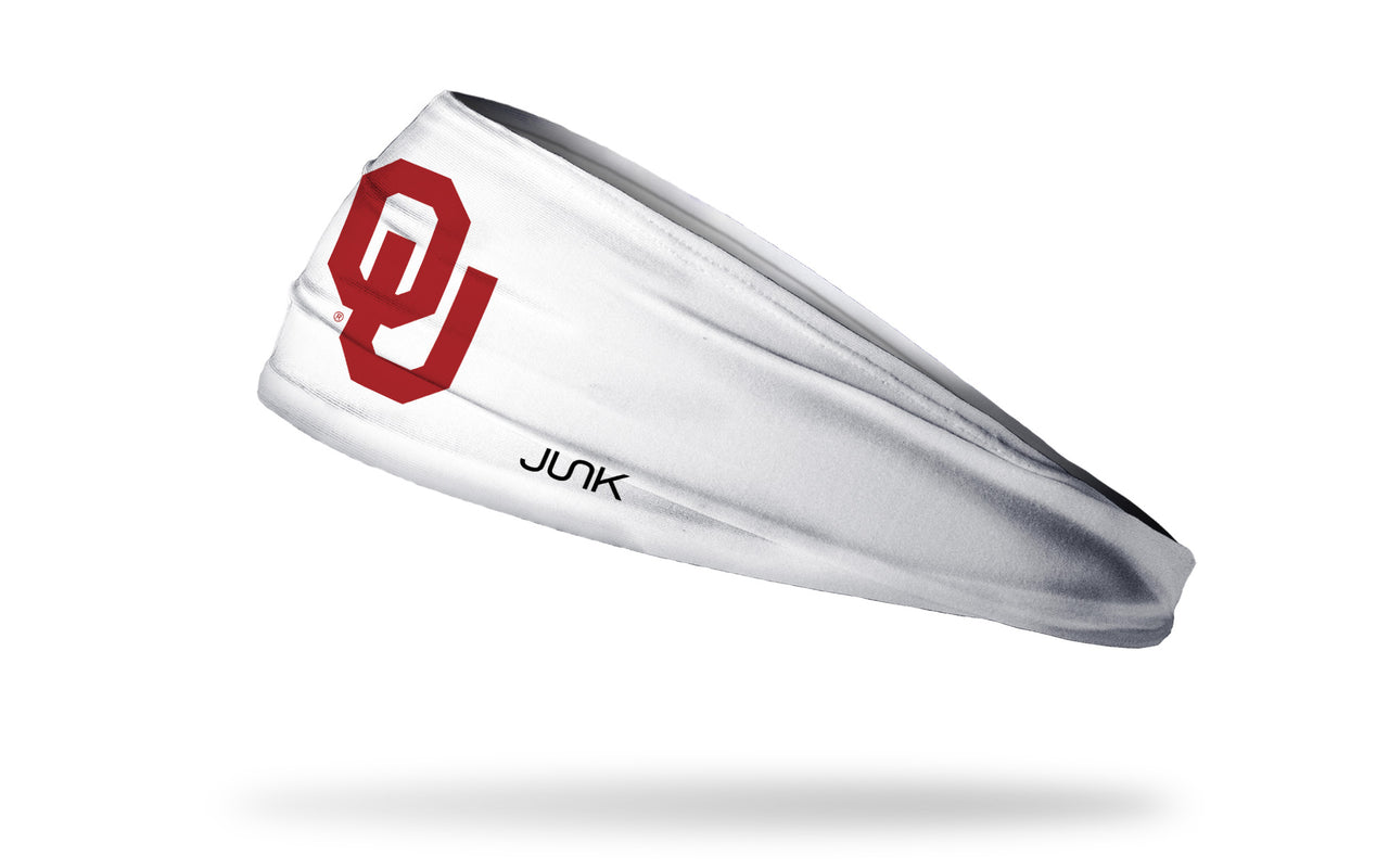 University of Oklahoma: OU White Headband - View 1