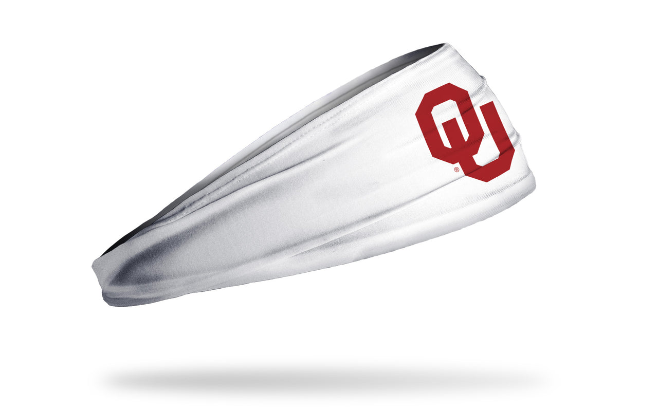 University of Oklahoma: OU White Headband - View 2