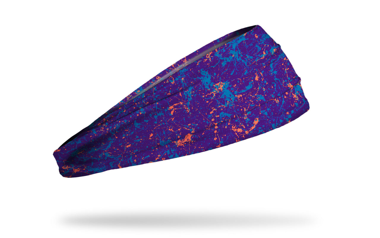Painted Purple Headband - View 2