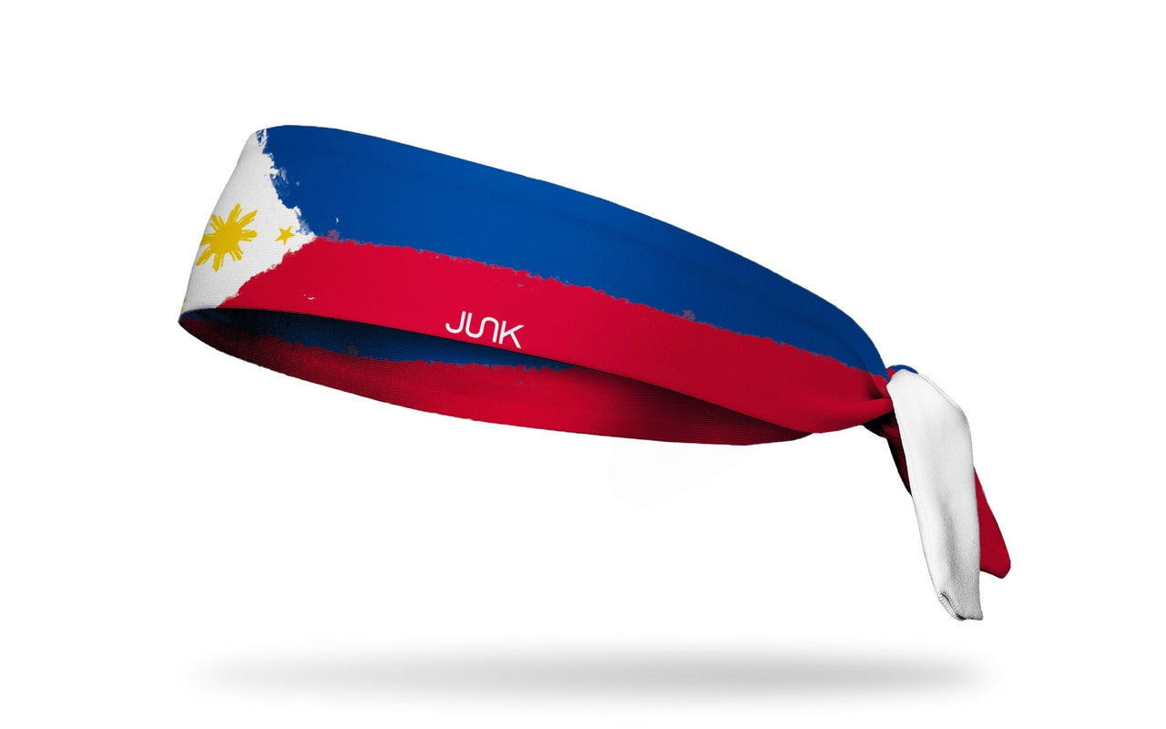 Philippines Painted Flag Tie Headband - View 2